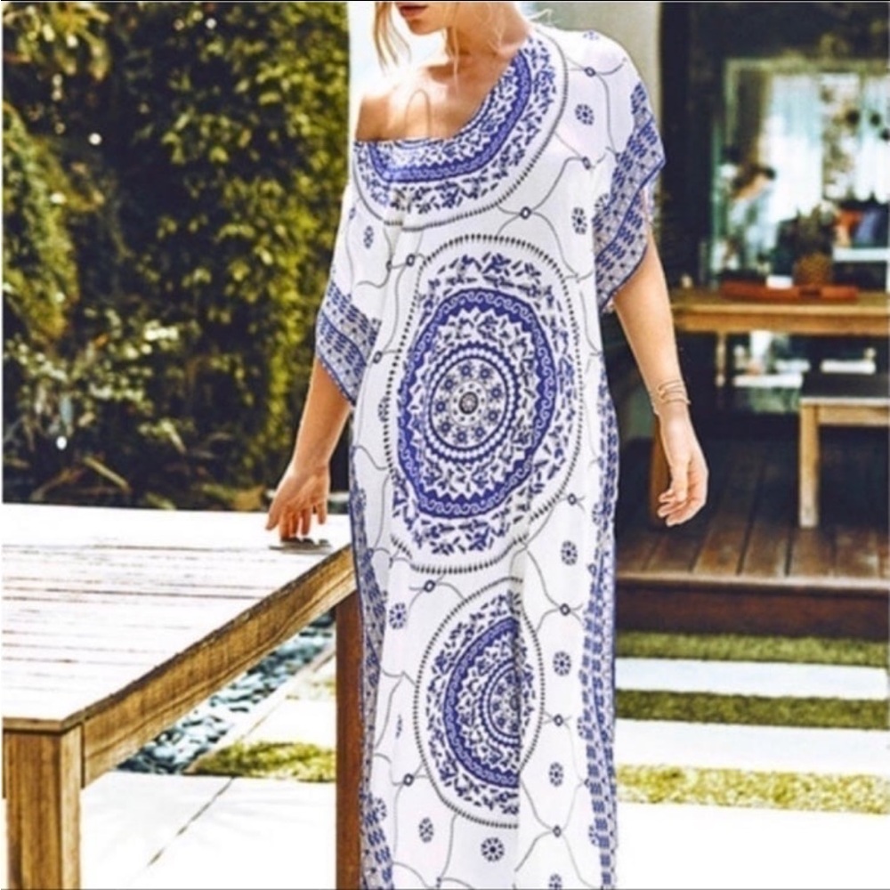 CUPSHE Long Beach Cover Dress